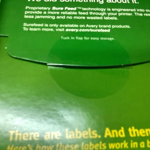 Avery file folder labels, white, pack of 150 - Picture 9 of 9